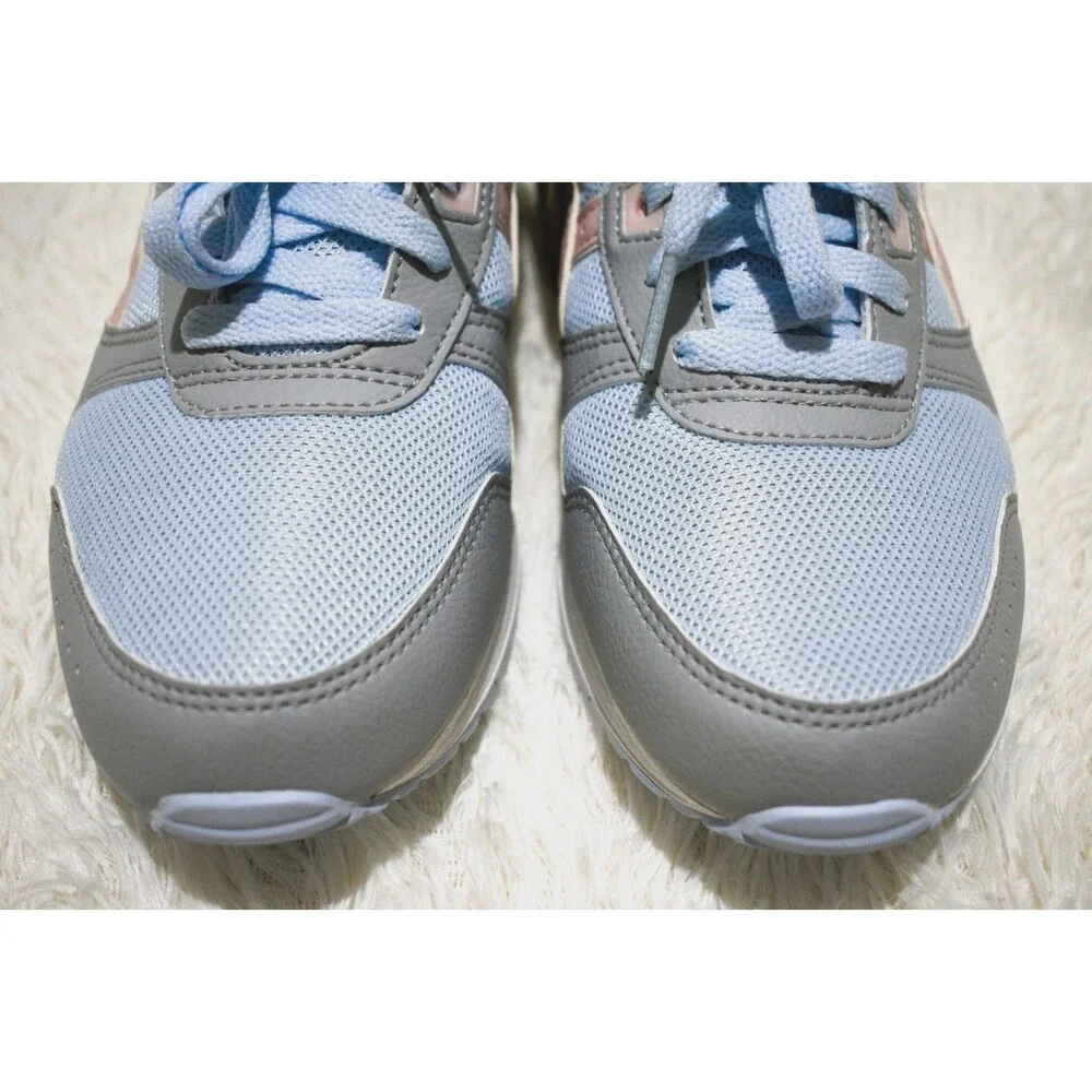 ASICS Baby Blue Gray Pink Mesh Running Training Shoe - Men's 7 or Women's 9